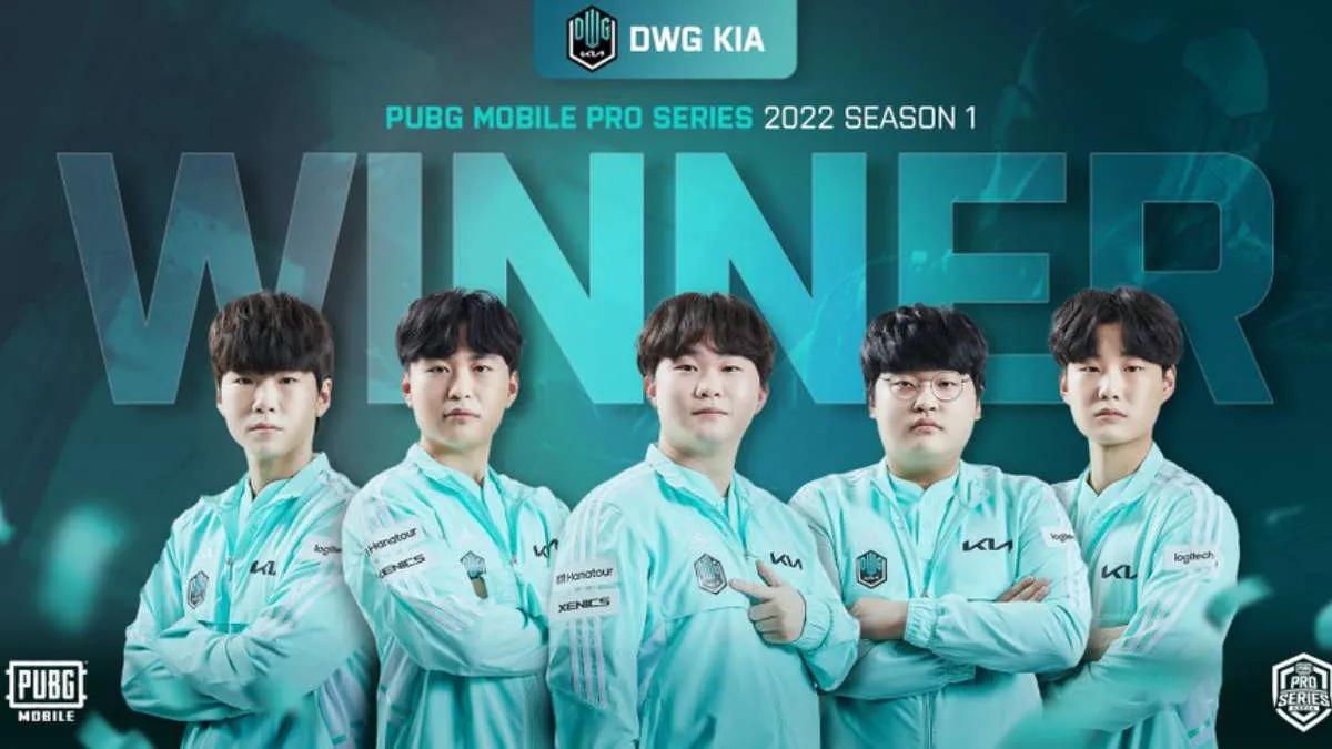 DAMWON Gaming blev vinderen af PUBG Mobile Pro Series 2022 Season 1