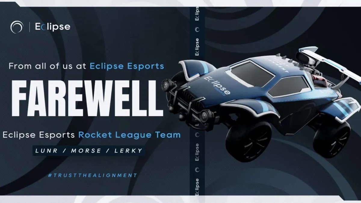 Eclipse Esports holdt op med at arbejde med listen over Rocket League