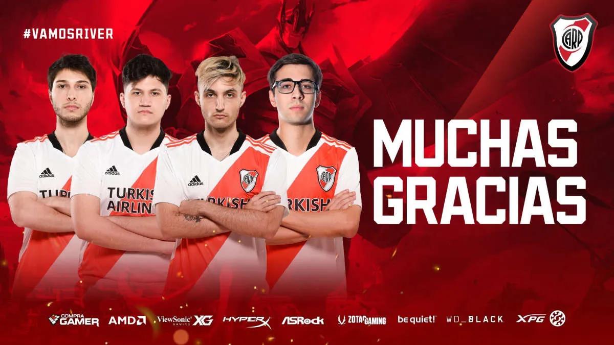 Holdliste River Plate Gaming efterlod flere spillere