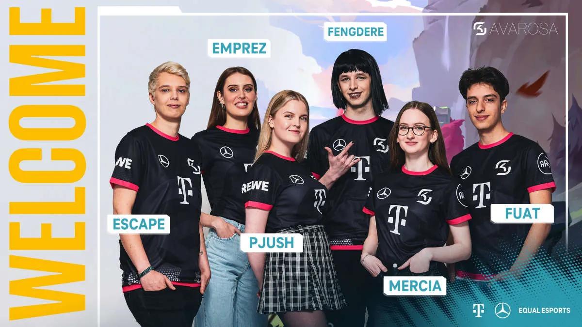 SK Gaming Avarosa danner den kvindelige sammensætning