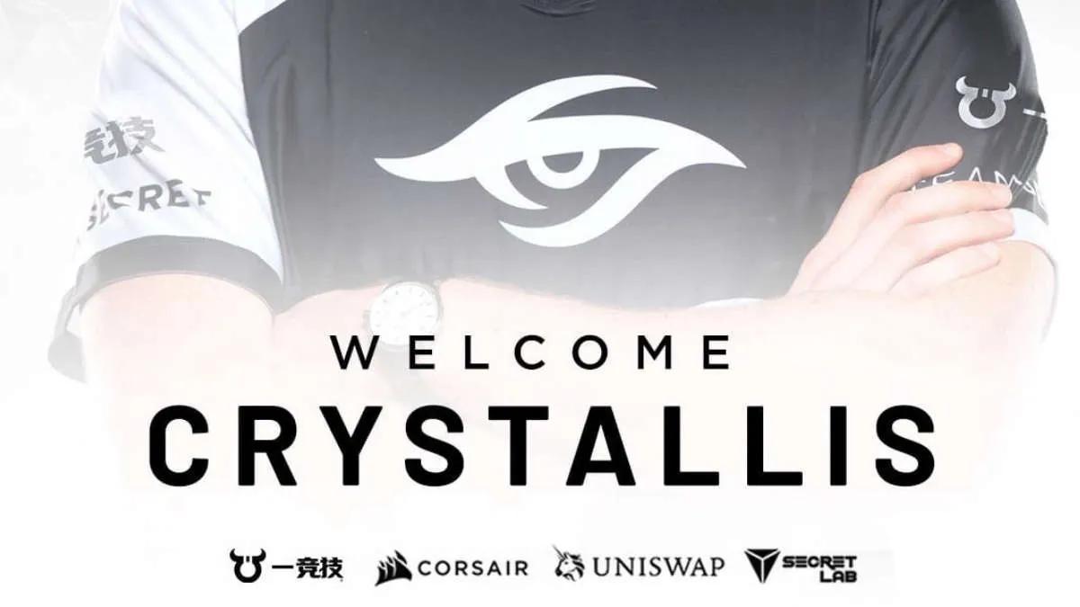 Crystallis sluttede sig til Team Secret