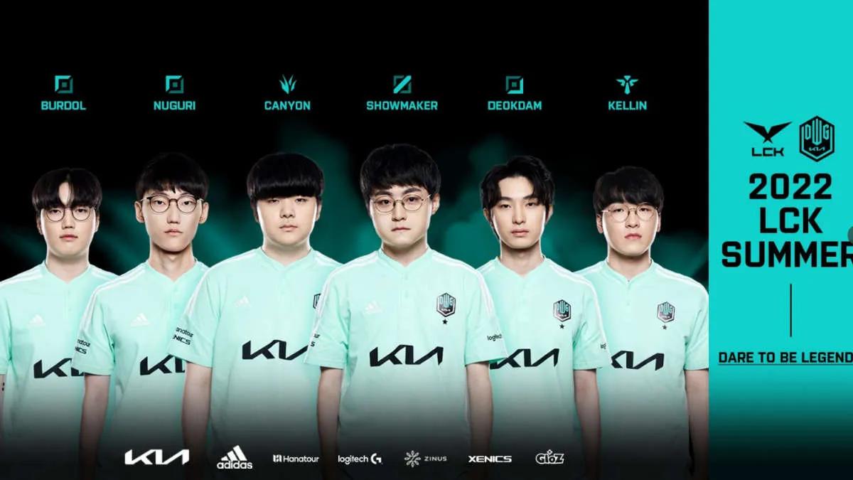 DAMWON Gaming annoncerede lineups for LCK Summer 2022 og LCK CL Summer 2022