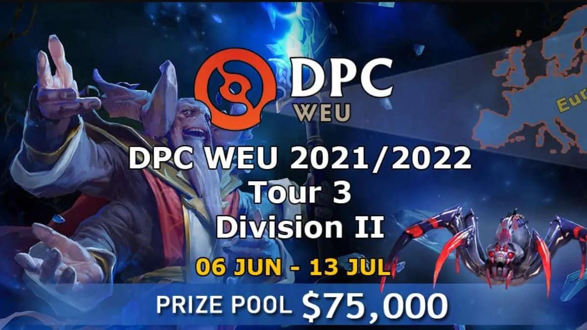 Kampe DPC 2021/2022 TOUR 3 WEU Division 2 starter om en time!