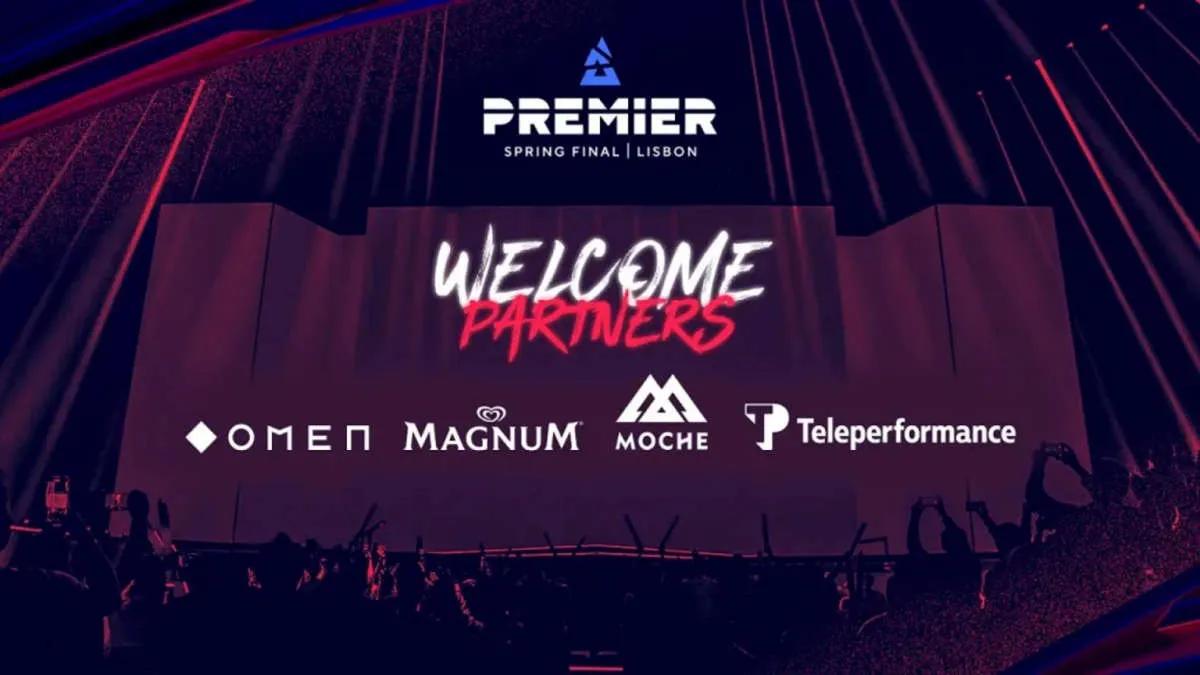 Magnum, OMEN, Teleperformance og MOCHE blev partnere BLAST Premier Spring Finals 2022