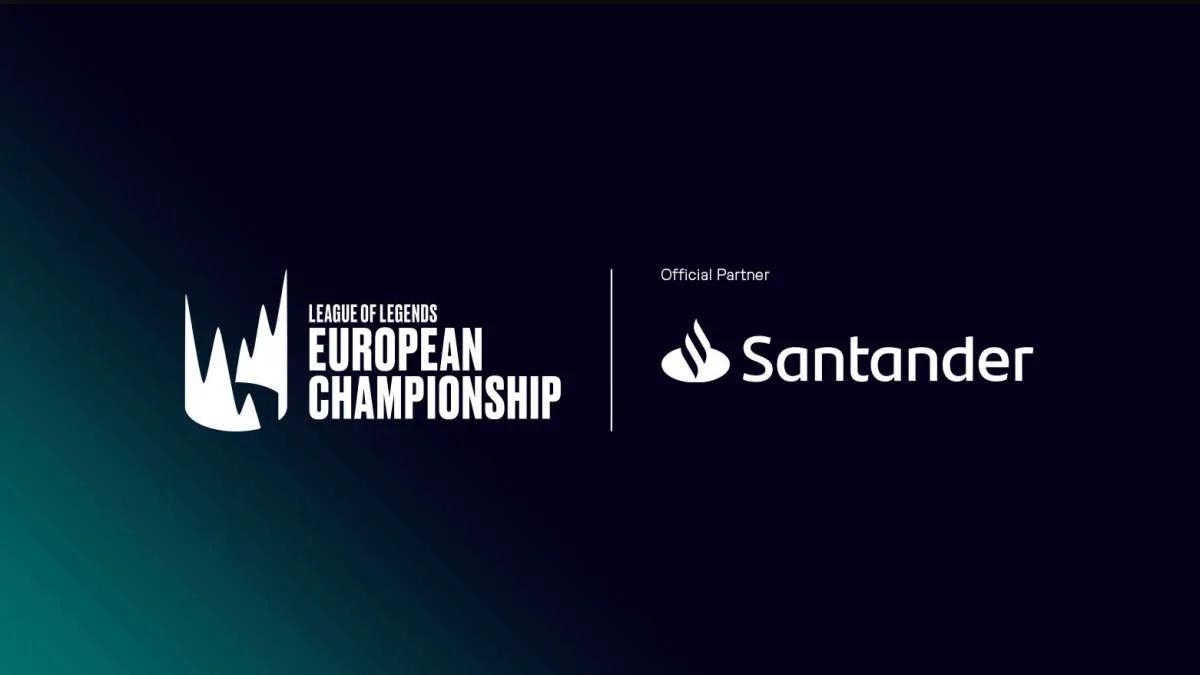 Santander blev den officielle bankpartner i European League for LoL