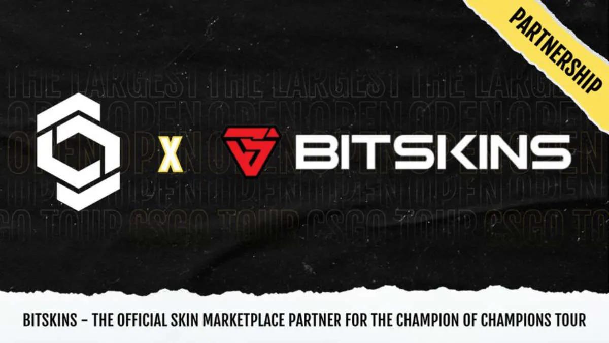 BitSkins bliver partner i turneringsserien Champion of Champions Tour