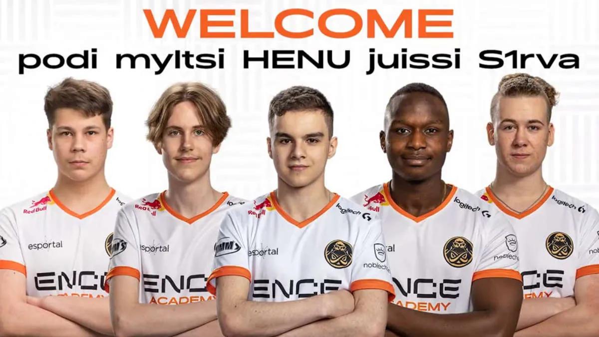 ENCE underskrevet Academy- CS:GO-liste