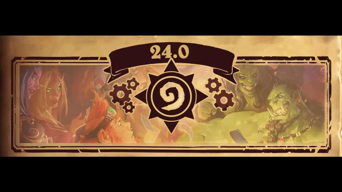 Patch 24.0 detaljer for Hearthstone