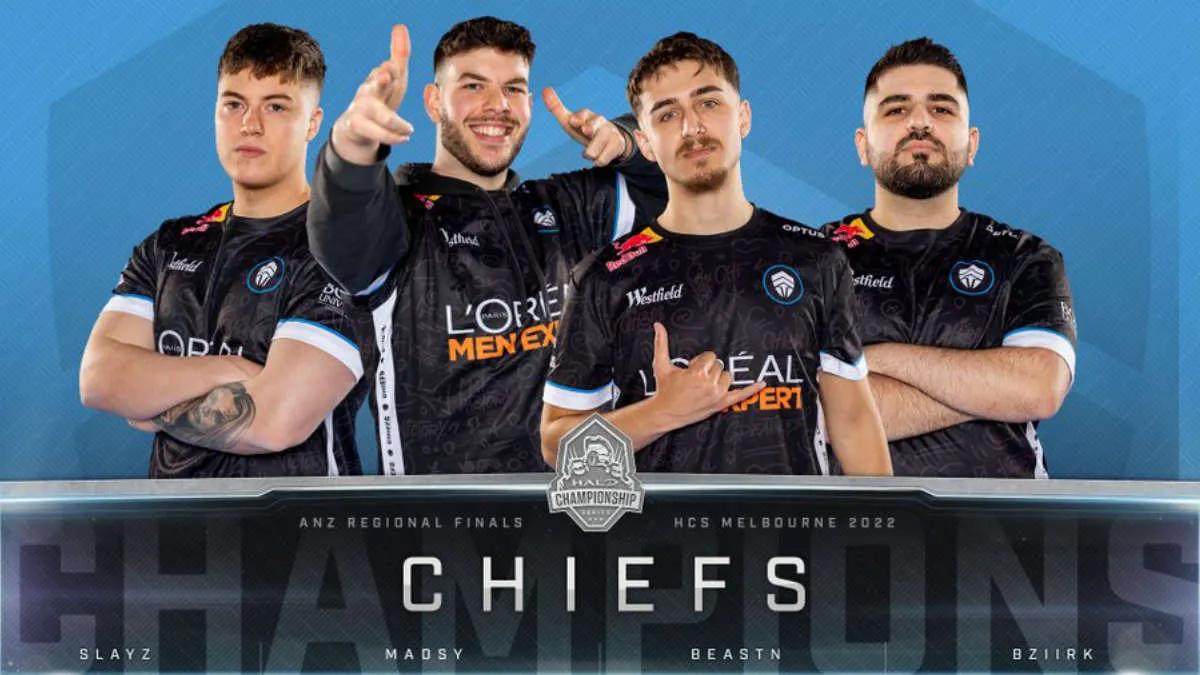 Chiefs Esports Club blev mester Halo Championship Series 2022: Oceania Regional Championship