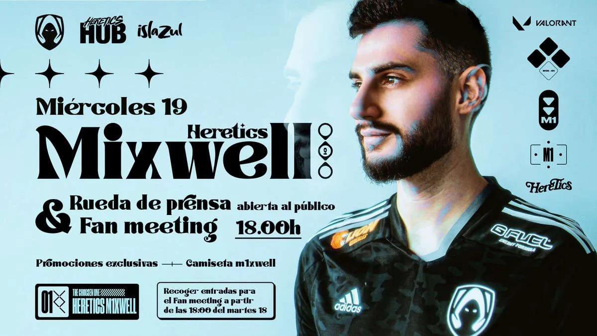 mixwell har officielt tilsluttet sig Team Heretics