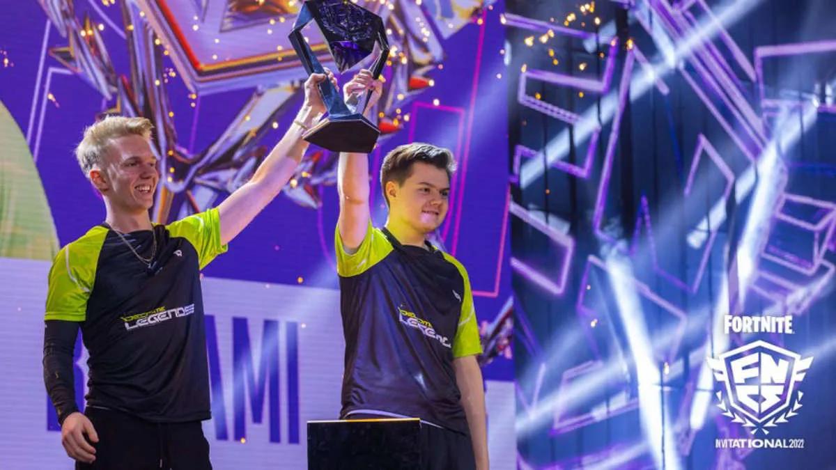 Setty og Kami af Become Legends blev mestre Fortnite Champion Series: 2022 Invitational