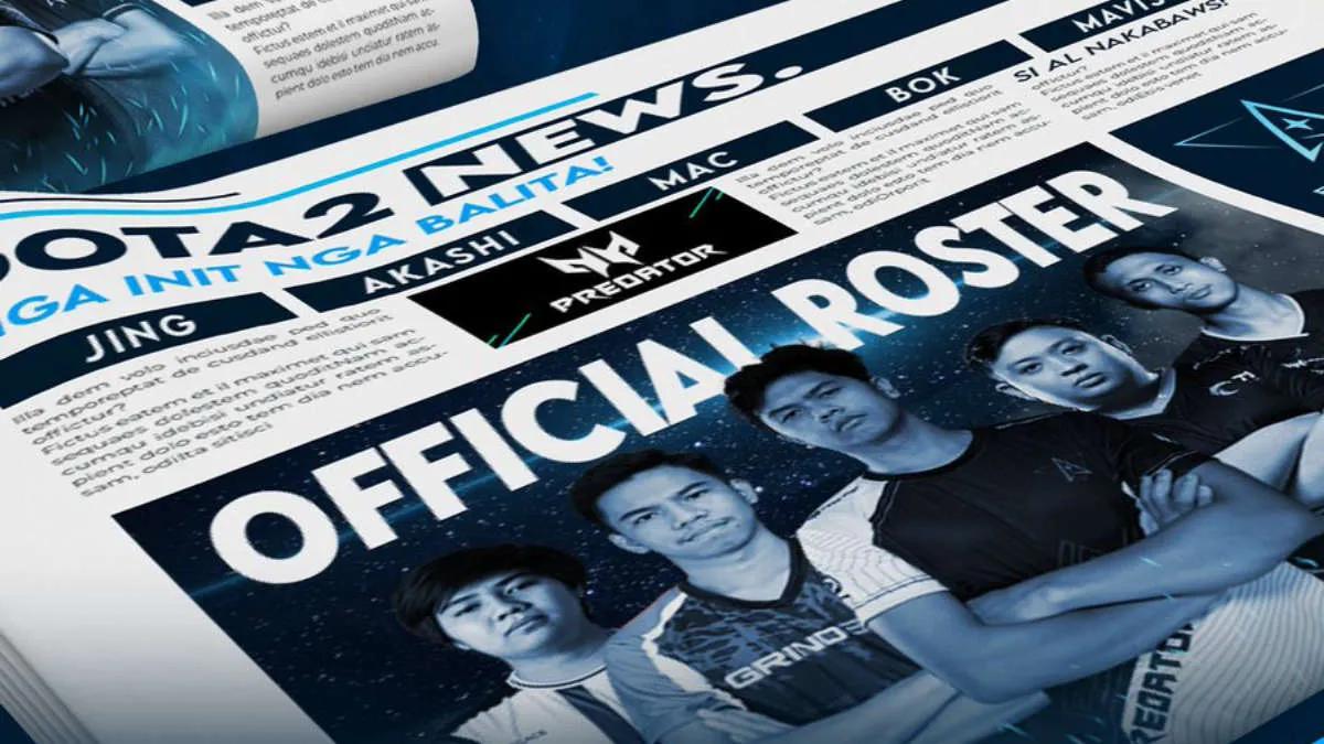 Polaris Esports underskrev en ny liste for Dota 2