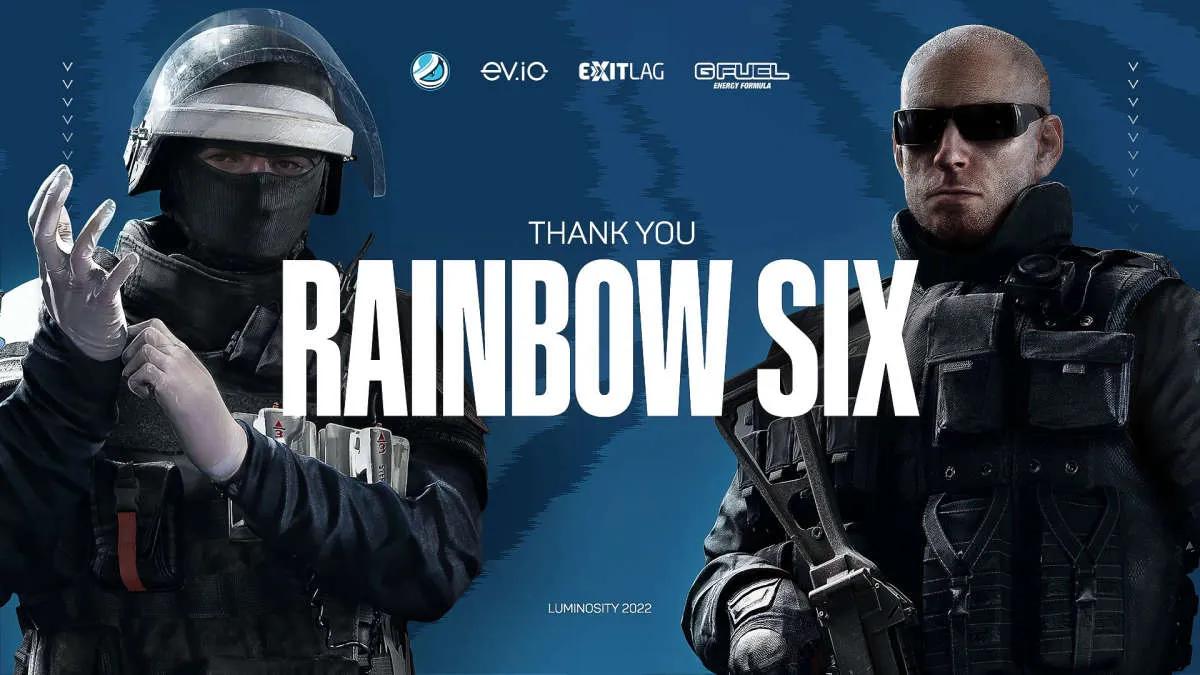 Luminosity Gaming forlader scenen Rainbow Six