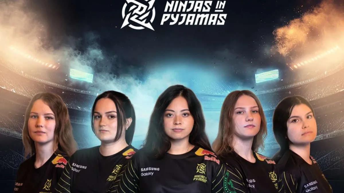 Qiyarah, Nayomy og pauliiee flyttede til Ninjas in Pyjamas Female