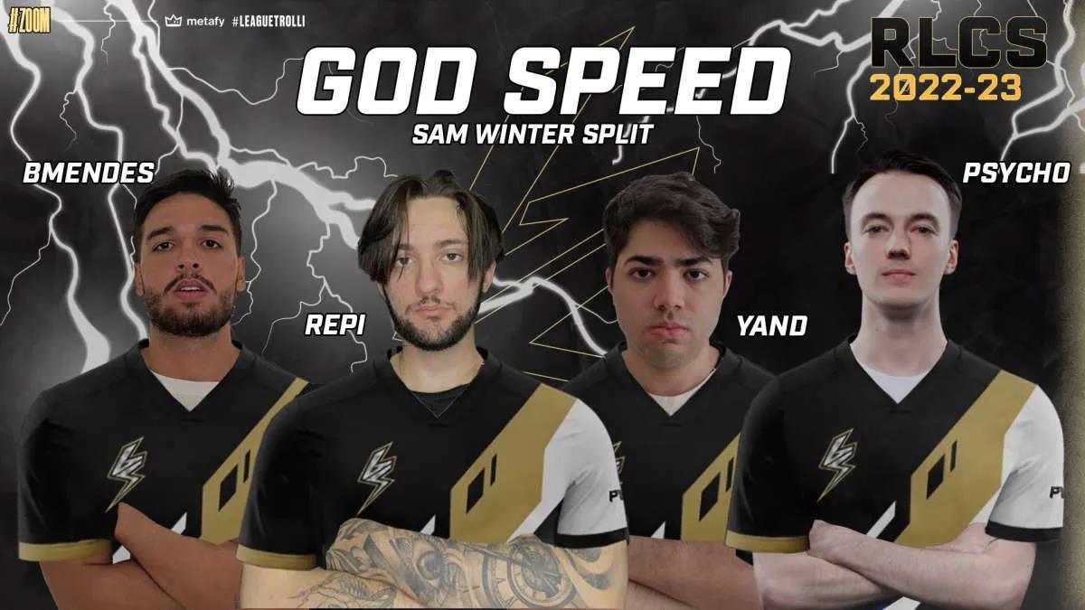 God Speed afslørede en ny line-up for Rocket League