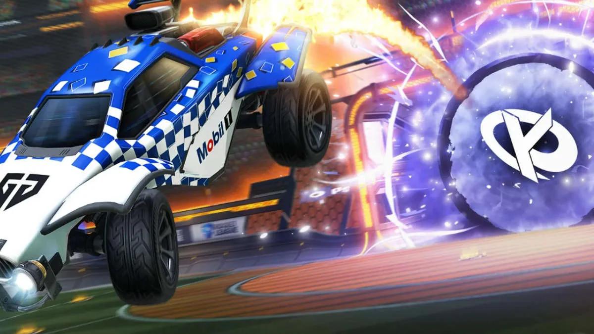 Tilføjet nye professionelle teamskin til Rocket League