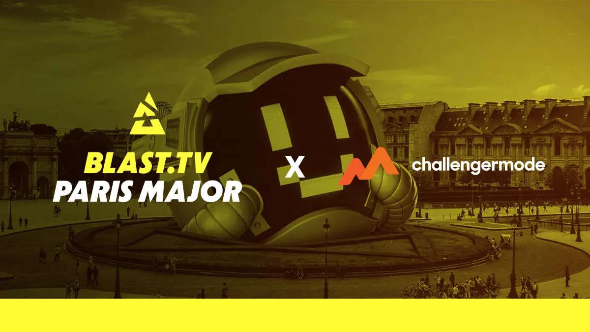 Challengermode bliver partner BLAST.tv Paris Major 2023