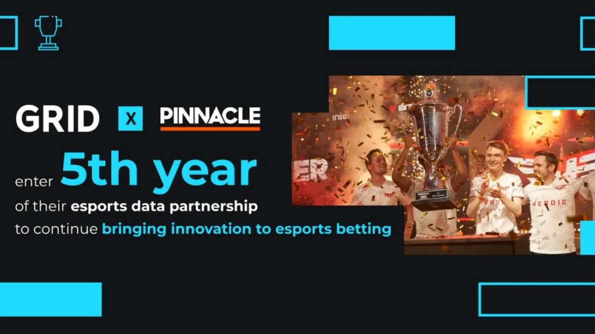 GRID Esports og Pinnacle udvider partnerskabet for 2023