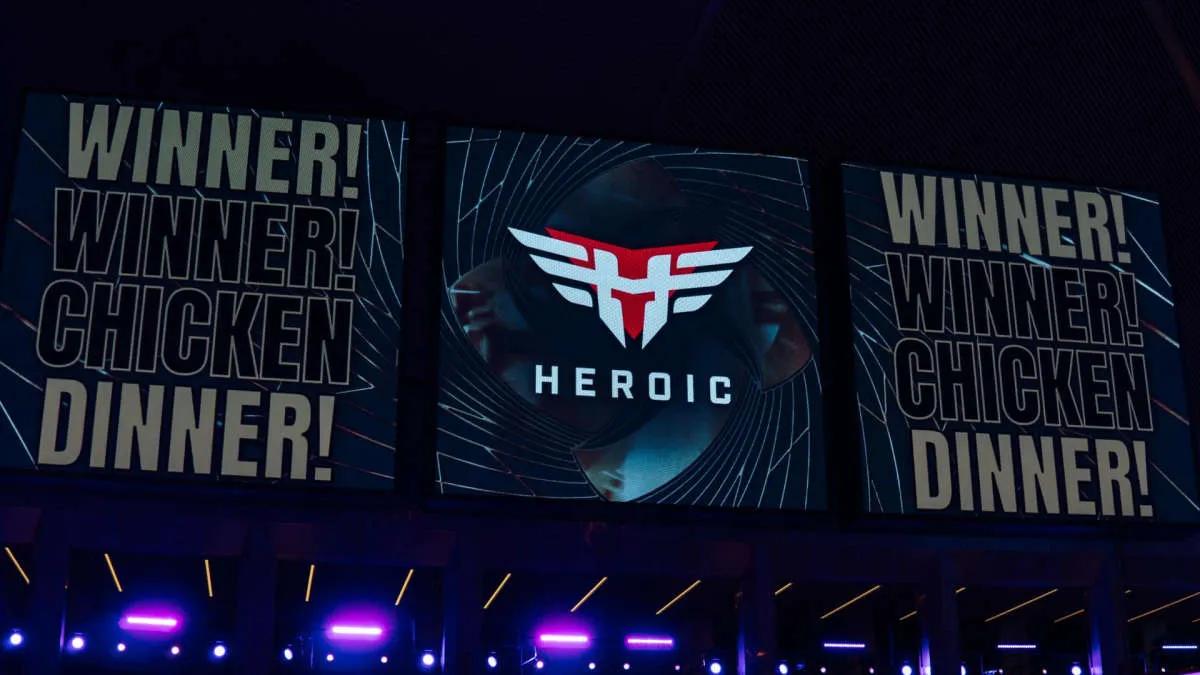 Organisationen Heroic forlader disciplinen PUBG