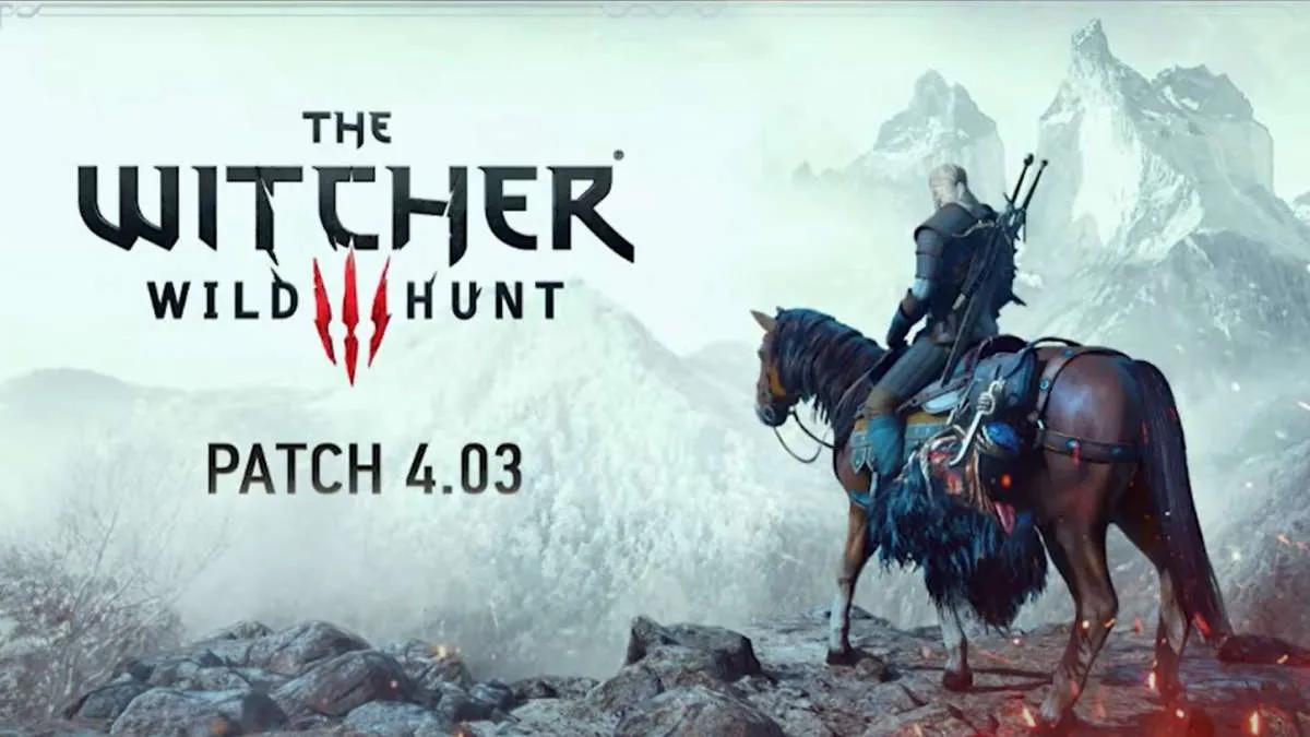 The update for "The Witcher 3" includes support for Intel XeSS technology