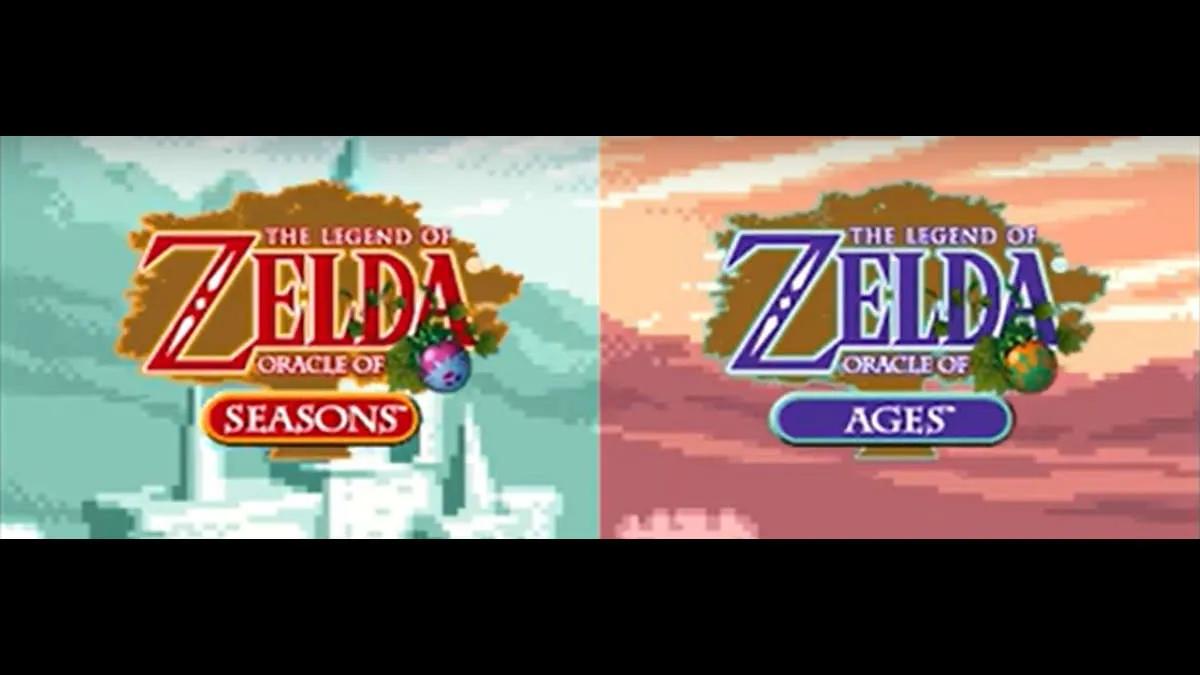 The games "The Legend of Zelda: Oracle of Ages" and "The Legend of Zelda: Oracle of Seasons" are now available on the Switch console