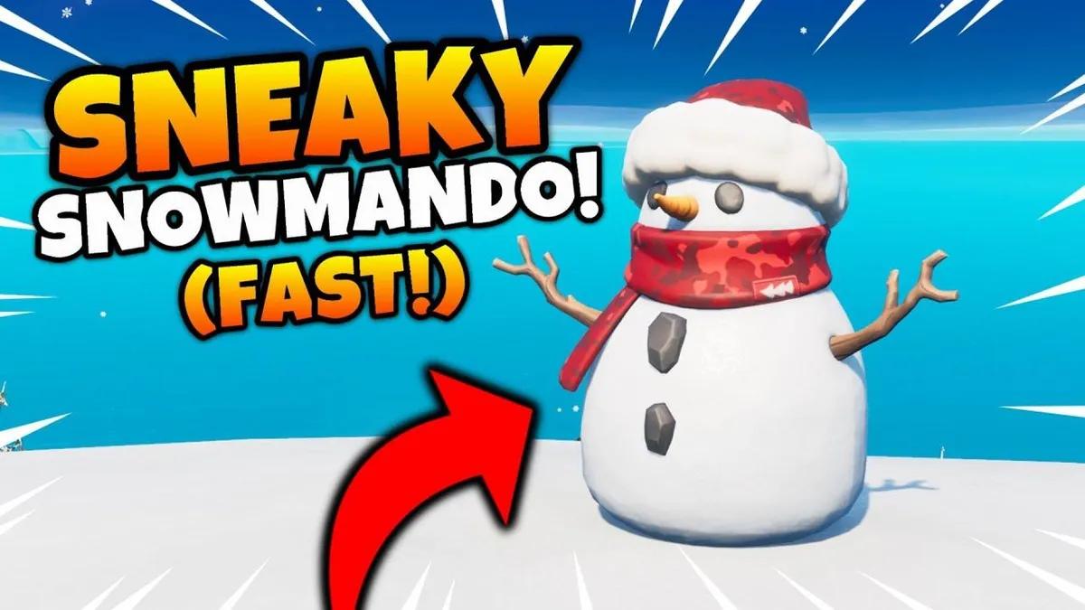 Frosty Tactics Unleashed: How to Master the Sneaky Snowmando in Fortnite's Winterfest Extravaganza!