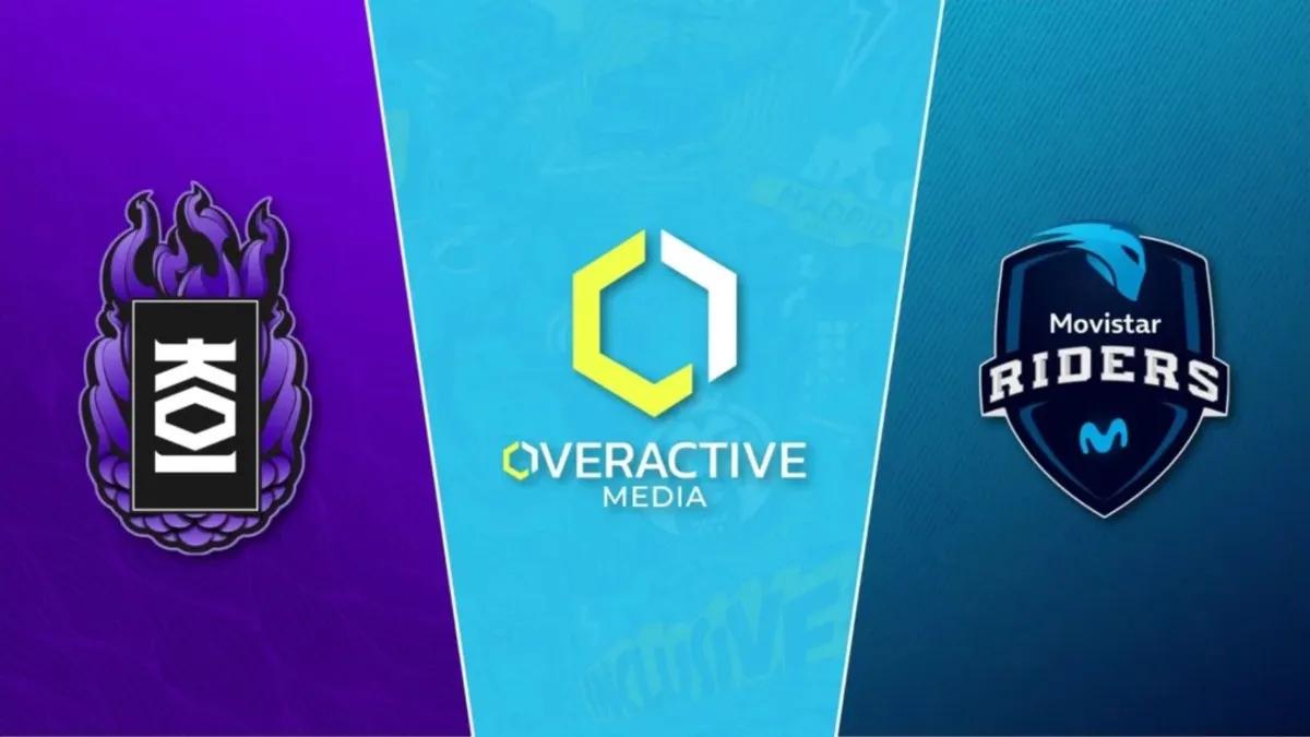 OverActive Media has acquired Movistar Riders and has also become the owner of footballer Piqué's organization, KOI