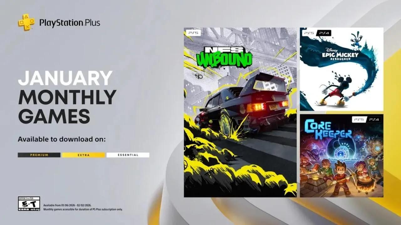PlayStation Plus-spil i januar 2026