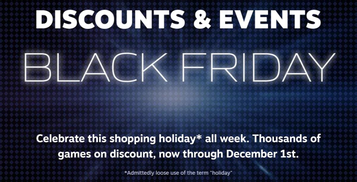 Steam åbner sit første Black Friday-udsalg med fokus på nye udgivelser og hardware