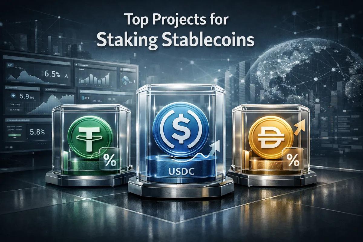 De bedste projekter til indsættelse af Stablecoins