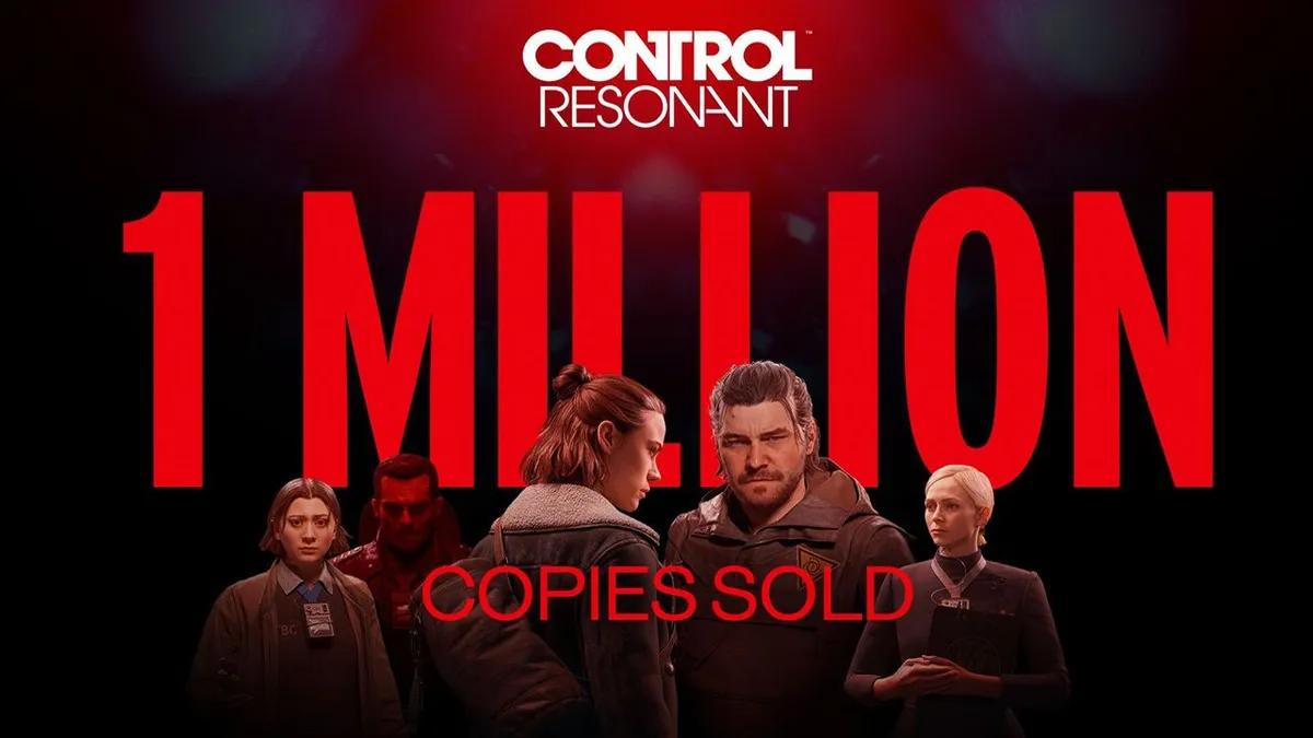 Remedy har meddelt, at »Control Resonant« har solgt 1 million eksemplarer