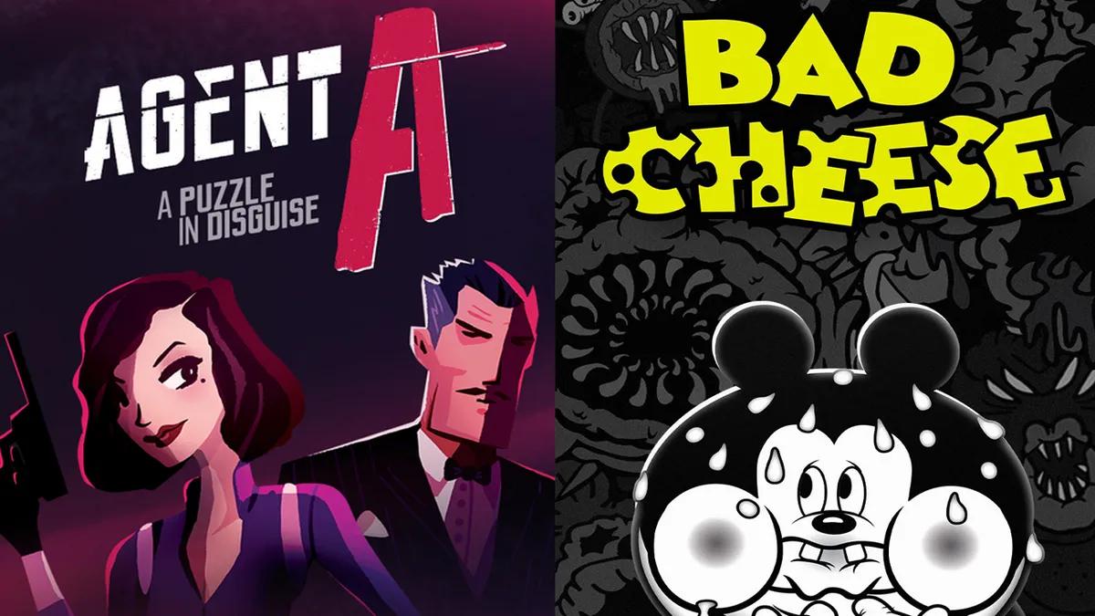 Agent A: A Puzzle in Disguise og Bad Cheese er nu gratis i Epic Games Store