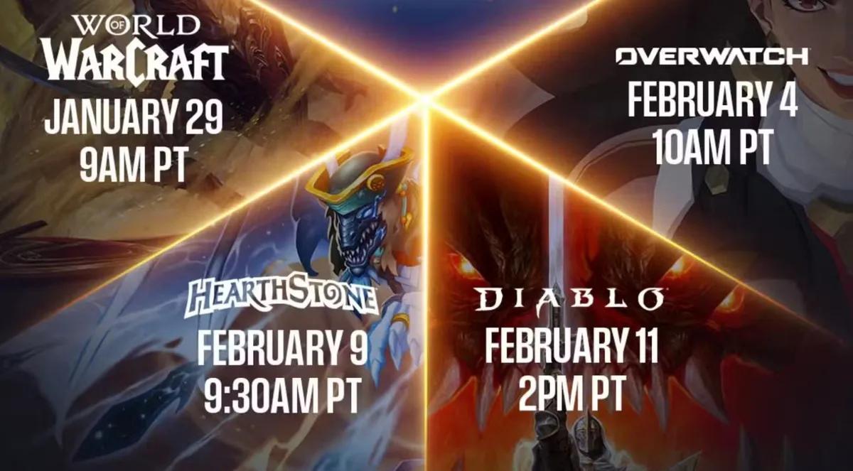Blizzard annoncerede The Next Chapter Showcases, der starter i denne uge