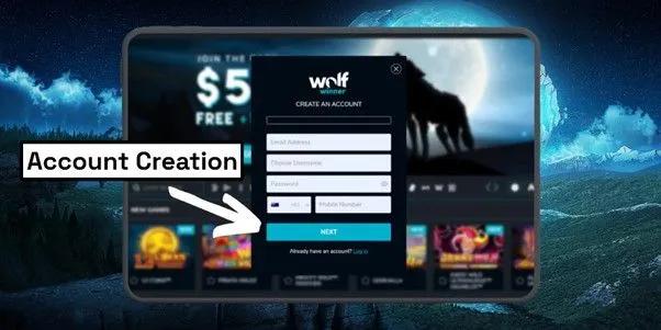 Wolf Winner Australia review: Registration, games, banking methods