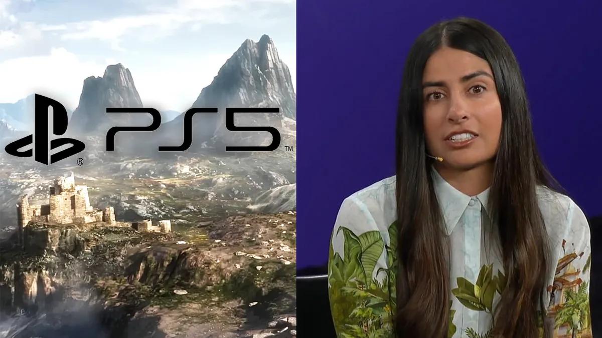 Asha Sharma teasede om, at The Elder Scrolls VI muligvis udkommer til PlayStation 5