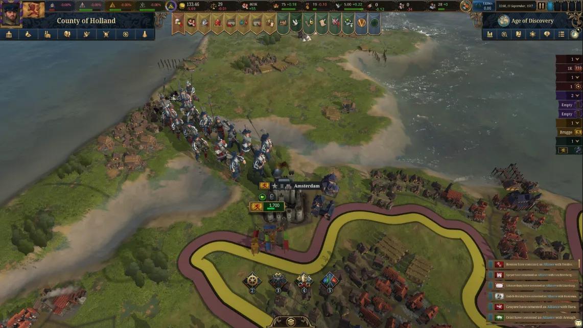 Europa Universalis 5: Ambition på planetarisk skala møder en hård start
