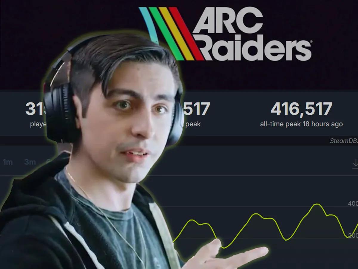 Shroud samler fans til at stemme på Arc Raiders GOTY, og det når 416.517 spillere all-time peak