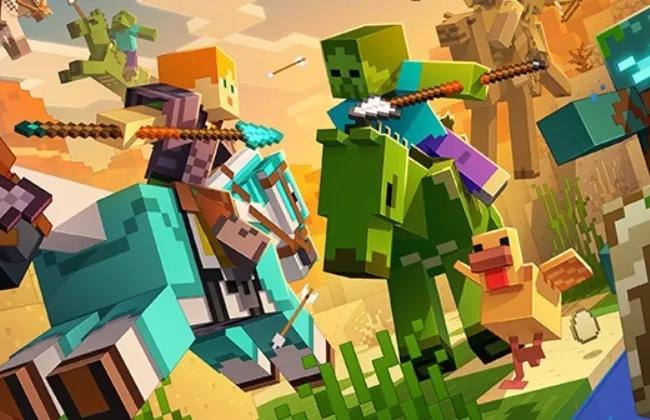 Minecraft Mounts Of Mayhem Update ruller ud med nye mobs og våben