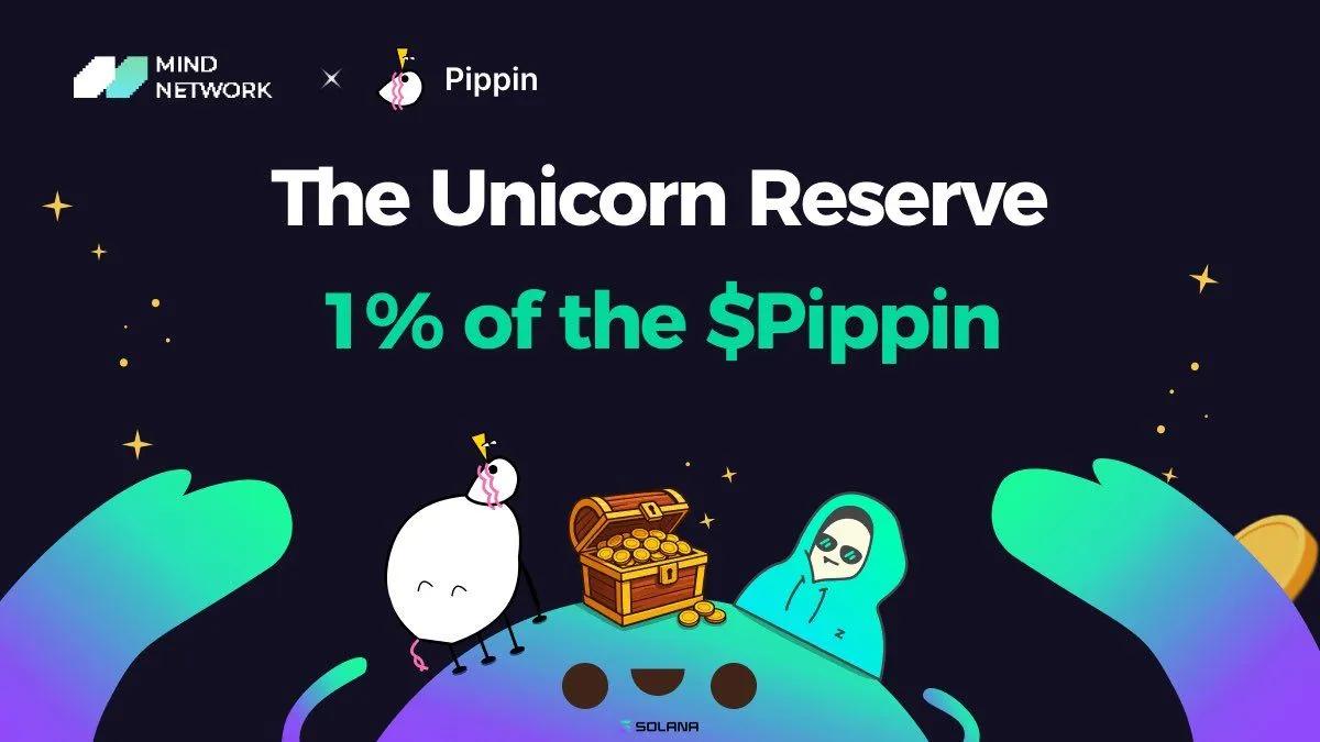 Mind Network lancerer "Unicorn Reserve": 1% af Pippin-tokens for at tilskynde FHE-stakers