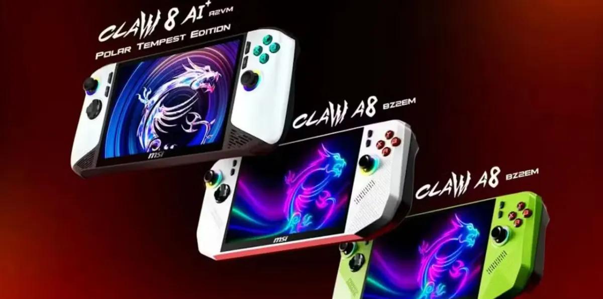 MSIs Claw A8 BZ2EM lander mellem rivalerne uden at ændre feltet