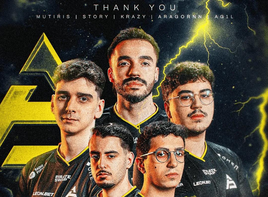 SAW sælger deres CS2-liste: MUTiRiS, aragornN og krazy slutter sig til BC.Game Esports