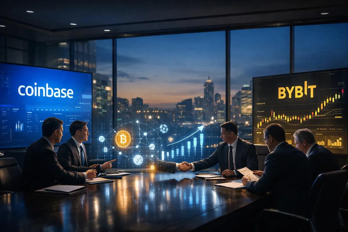Coinbase fører forhandlinger med Bybit om investeringspartnerskab
