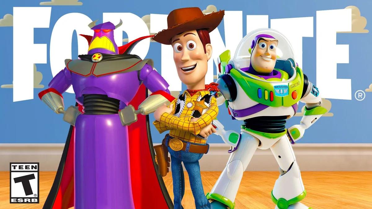 Fortnite Leaks antyder Toy Story-crossover med Woody, Buzz og Zurg