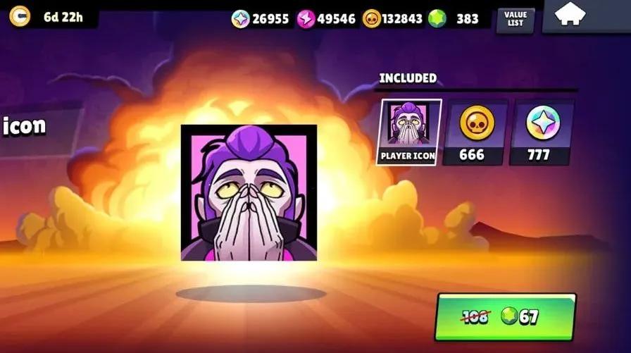 Brawl Stars tilføjer PEAK Mortis-profilikonet i et tidsbegrænset butikspakke