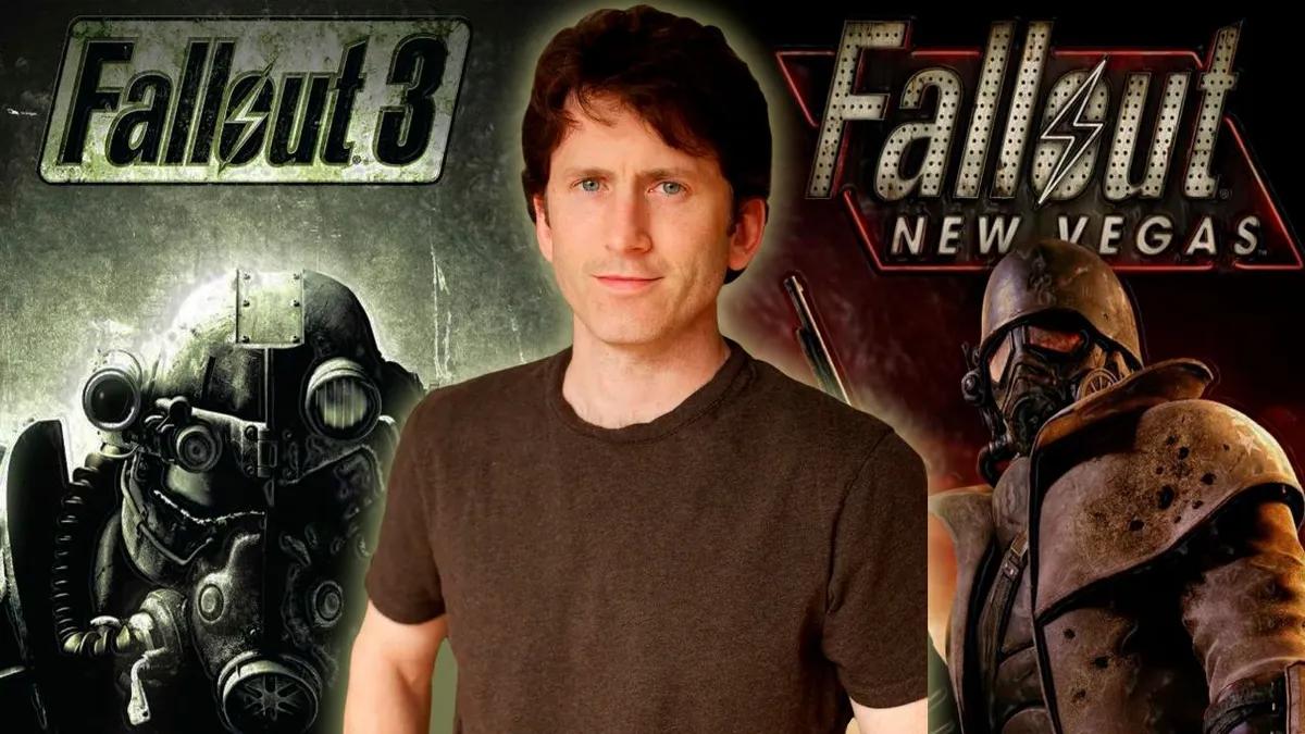 Todd Howard afviste, at der skulle være uenighed mellem Bethesda og Obsidian, og udtalte, at han ikke har planer om at gå på pension snart