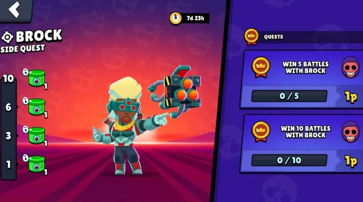 Brawl Stars lancerer Brock-sideopgave med gratis Cyberpunk-skin som belønning