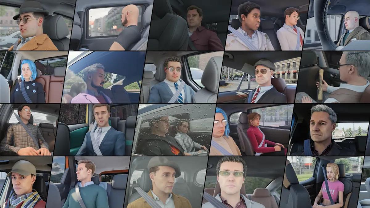Saber tilføjer en AI-oplysning til Rideshare Stimulator på Steam