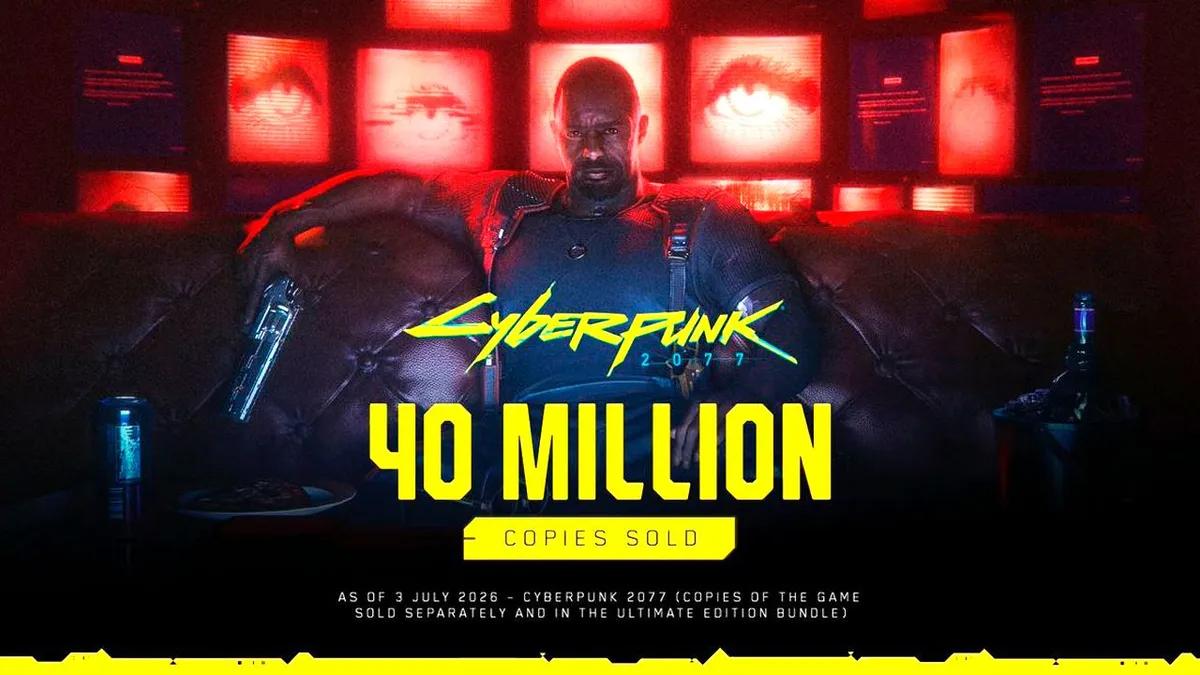 CD Projekt RED har meddelt, at Cyberpunk 2077 har nået endnu en milepæl og solgt 40 millioner eksemplarer på verdensplan
