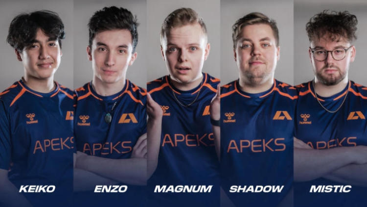 Apeks has officially unveiled the VALORANT roster. Photo 1
