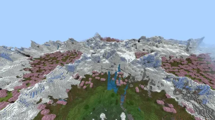 Unearth Minecraft's Hidden Treasures: 10 Bedrock Seeds for Epic Caves and Majestic Mountains in Version 1.20 8